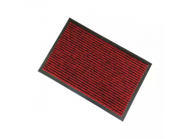Heavy Duty Non Slip Anti Skid Mat For Kitchen Hall Doorstep And Bathroom 75x45cm (Red /Dark Red)